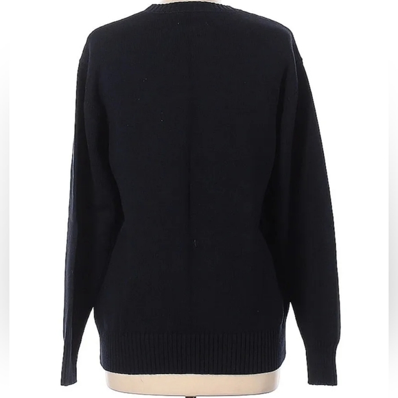 NWOT Kiel James Patrick Old Glory Sweater Navy Medium Large Unisex Rare! - Picture 4 of 7